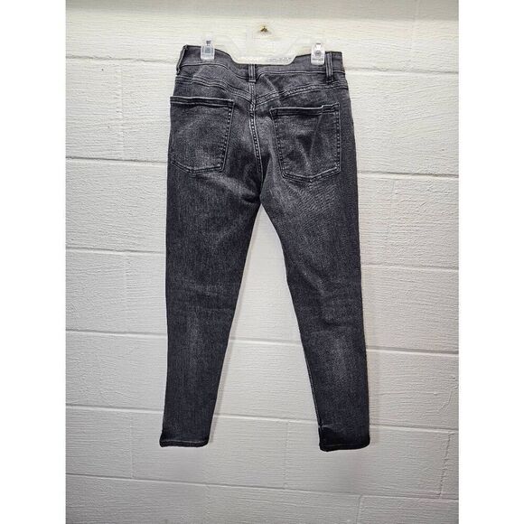 Warp + Weft JFK NY City Women's Mid-Rise Skinny Denim Jeans Black Size 27 - Picture 5 of 10